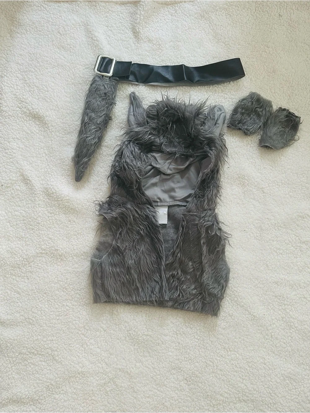 California Costumes Kids Werewolf Girl Costume - Gray Size XL 12-14